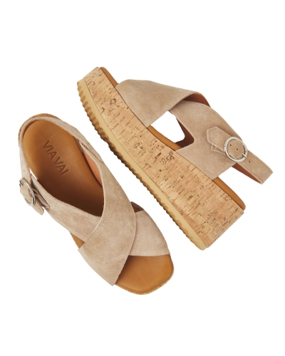 SANDALEN SISSEL RAISE BEIGE