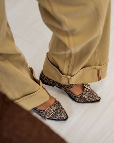 Gossip BALLERINA MET GESP LEOPARD