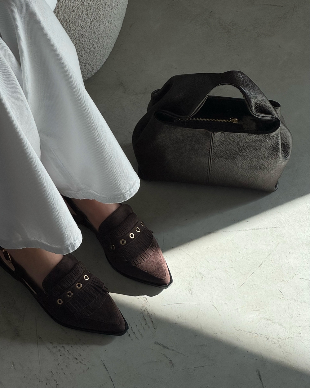 SLINGBACK MET FRANJES DONKER BRUIN