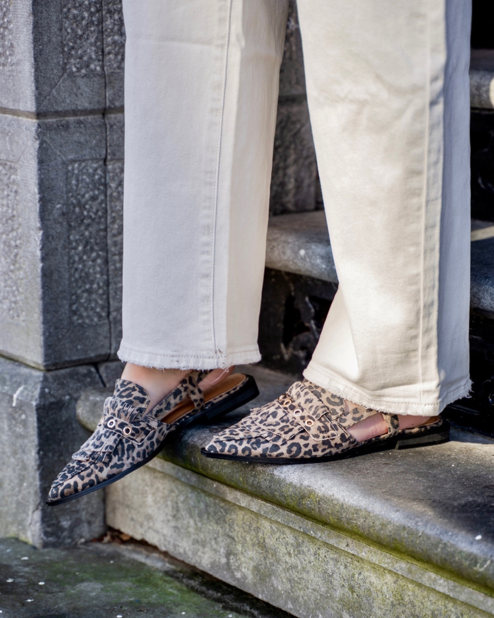 SLINGBACK MET FRANJES LEOPARD