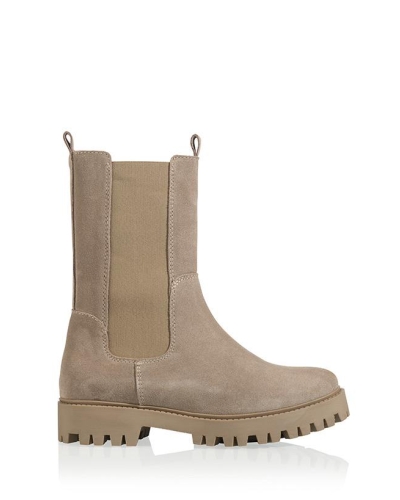 DWRS LABEL DWRS LABEL Laarzen BOCHUM CHELSEA BOOTS Beige