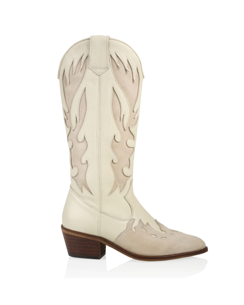 WESTERNBOOTS REGINA OFFWHITE BEIGE