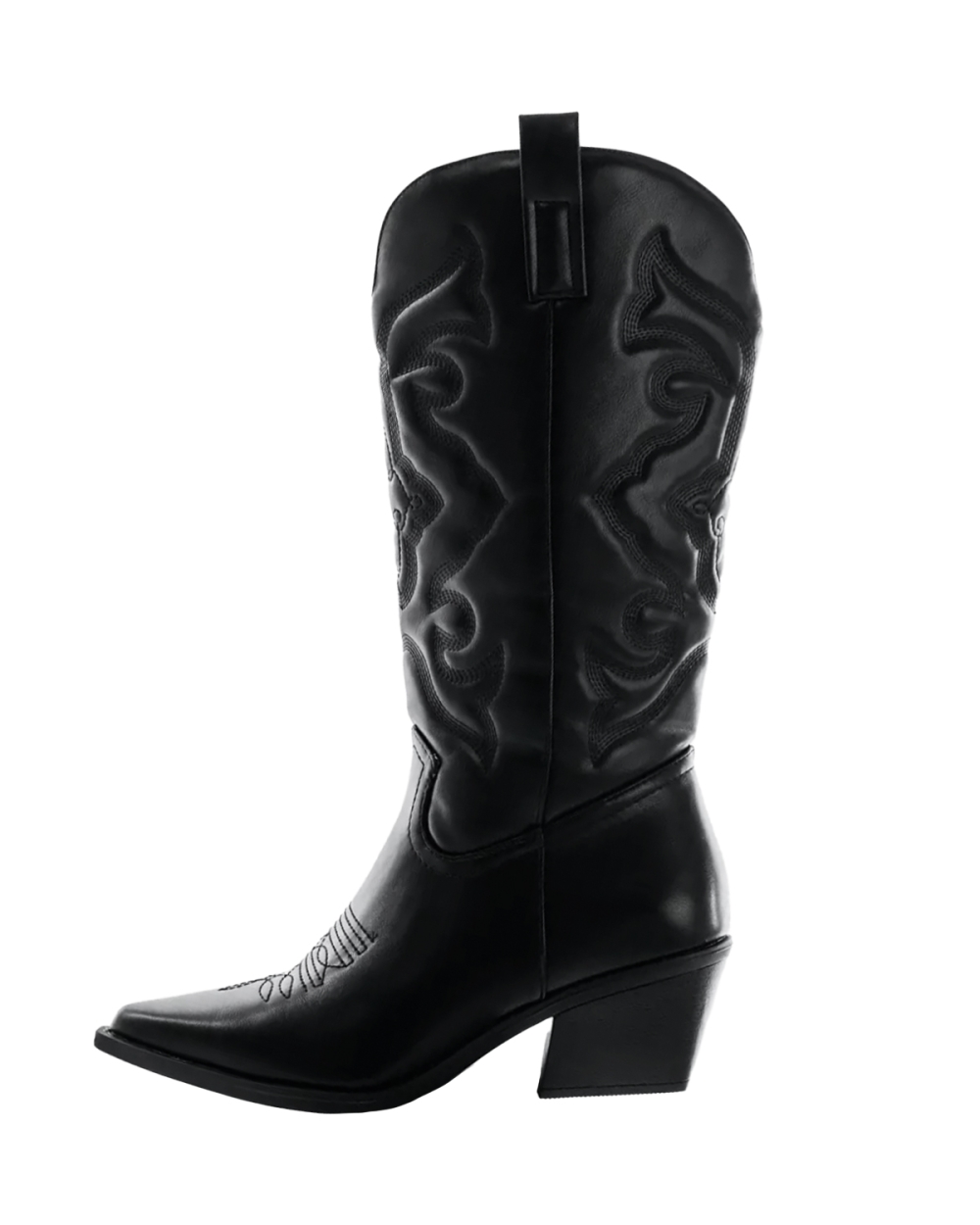 WESTERN BOOTS ZWART
