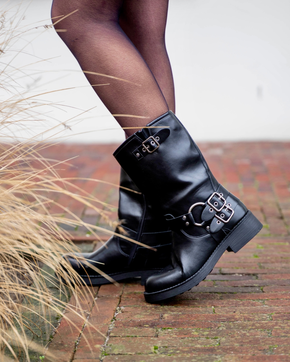 BIKER BOOTS ZWART
