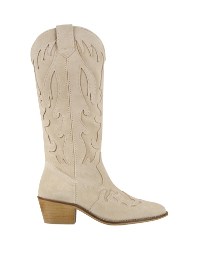 DWRS LABEL WESTERNBOOTS REGINA BEIGE