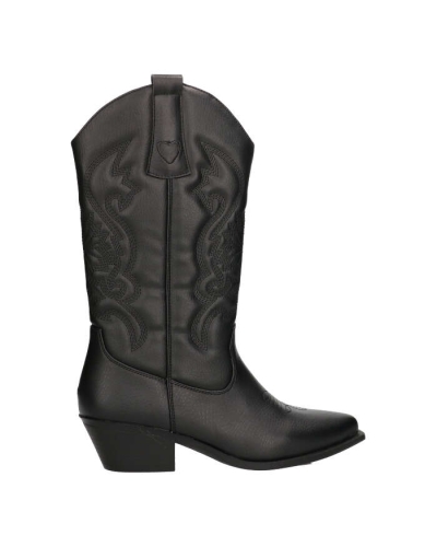 Gossip WESTERN BOOTS STITCHING ZWART