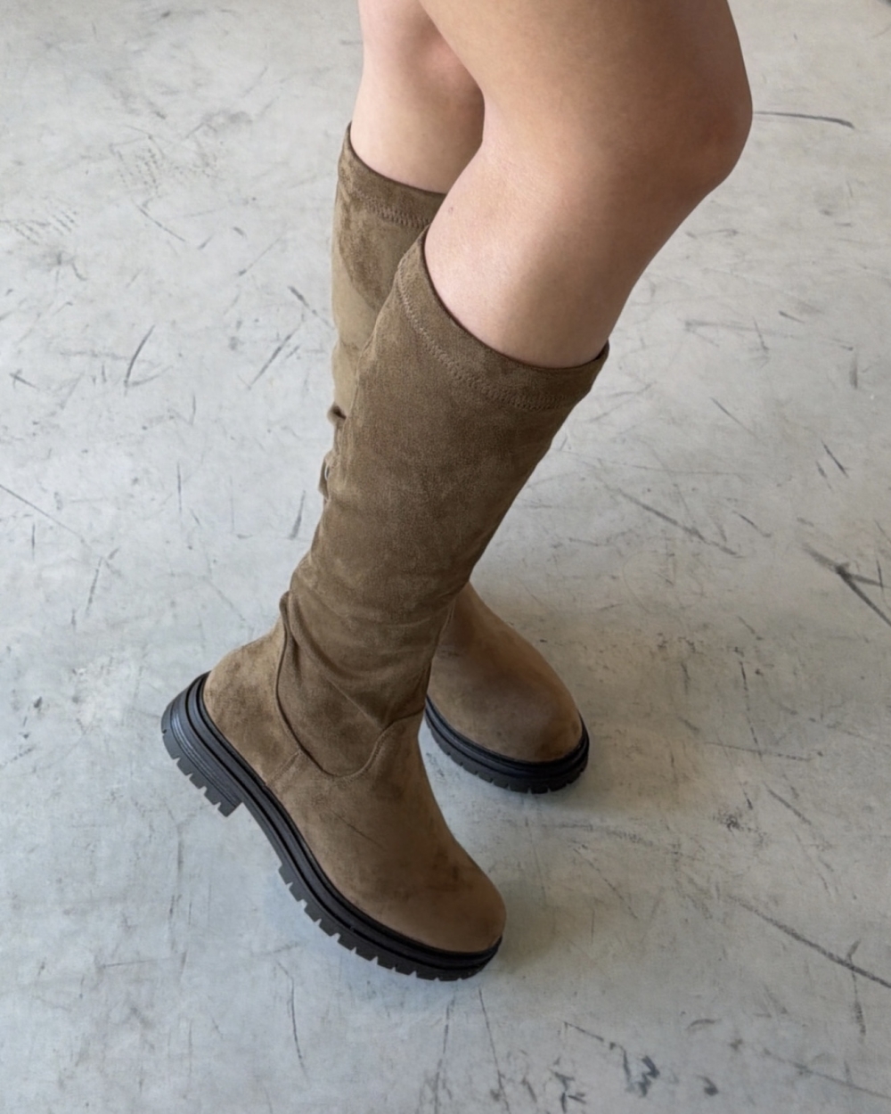 HOGE CHELSEA BOOTS TAUPE