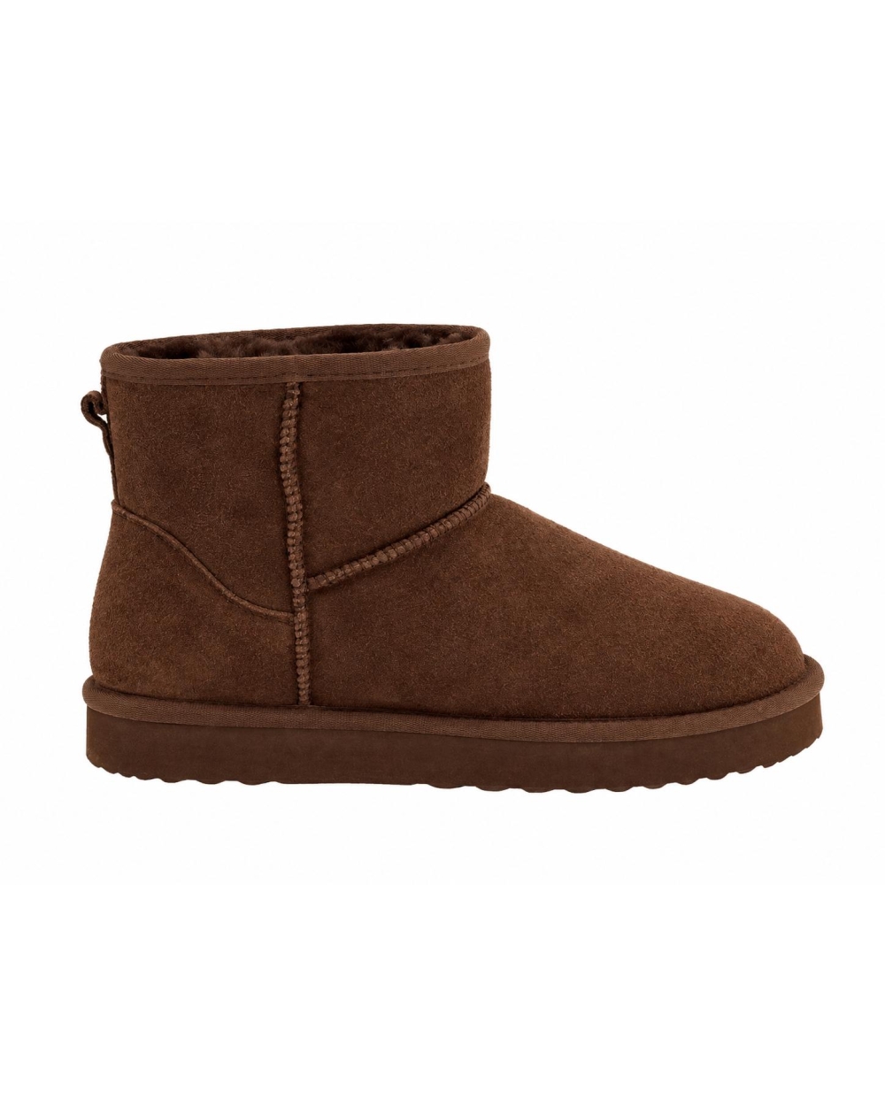 Gossip GEVOERDE SUEDE BOOTS Donkerbruin