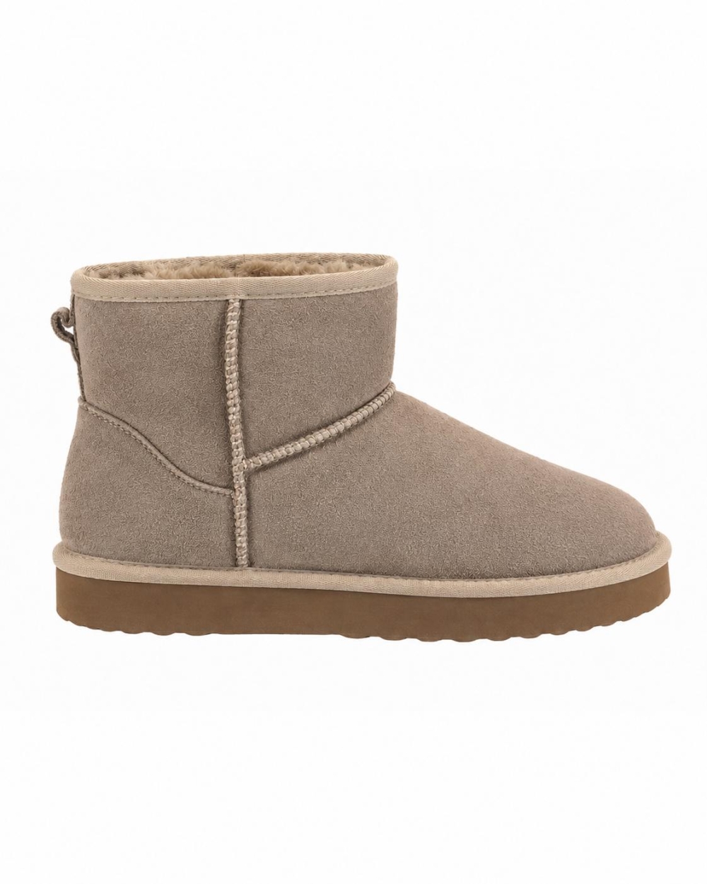 Gossip GEVOERDE SUEDE BOOTS Taupe