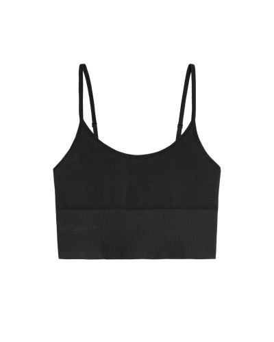 SINGLET SECOND SKIN BLACK  