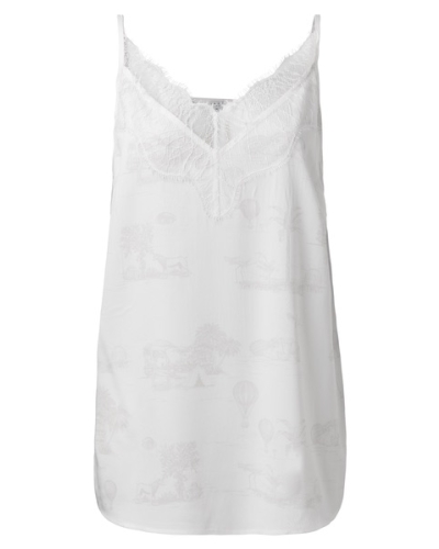 STRAP SINGLET WITH LACE 