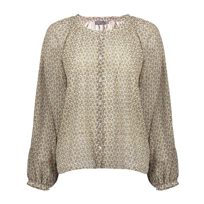 TOP WITH BUTTON CLOSURE 