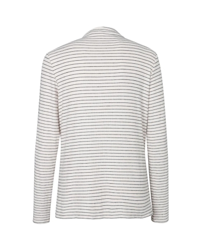 GESTREEPTE LANGE MOUWEN TOP 