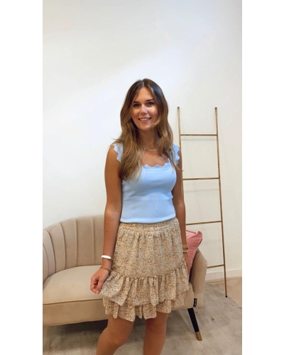 Ambika SCHUB TOP BLAUW