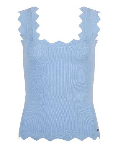 Ambika AMBIKA SCHUB TOP LICHTBLAUW