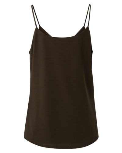 LYOCELL FABRIC MIX CAMI TOP