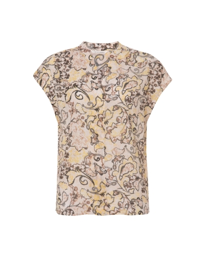 YAYA V-HALS TOP MET BLOEMENPRINT