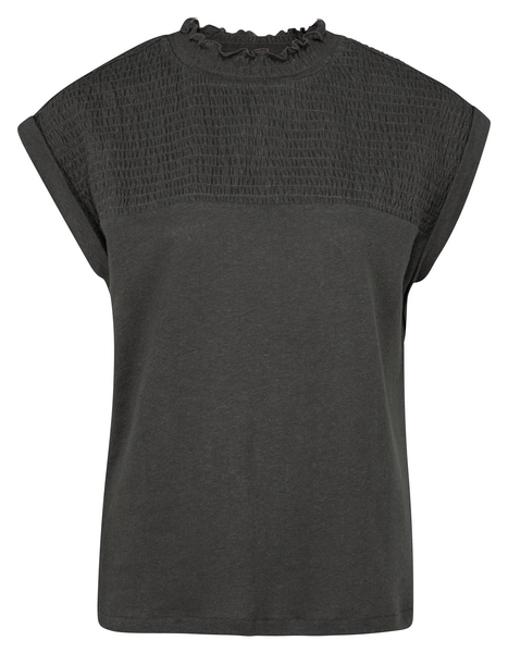 SMOCKED TOP BELUGA BLACK 
