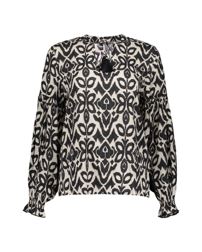 Geisha BLOUSE MET IKAT PRINT