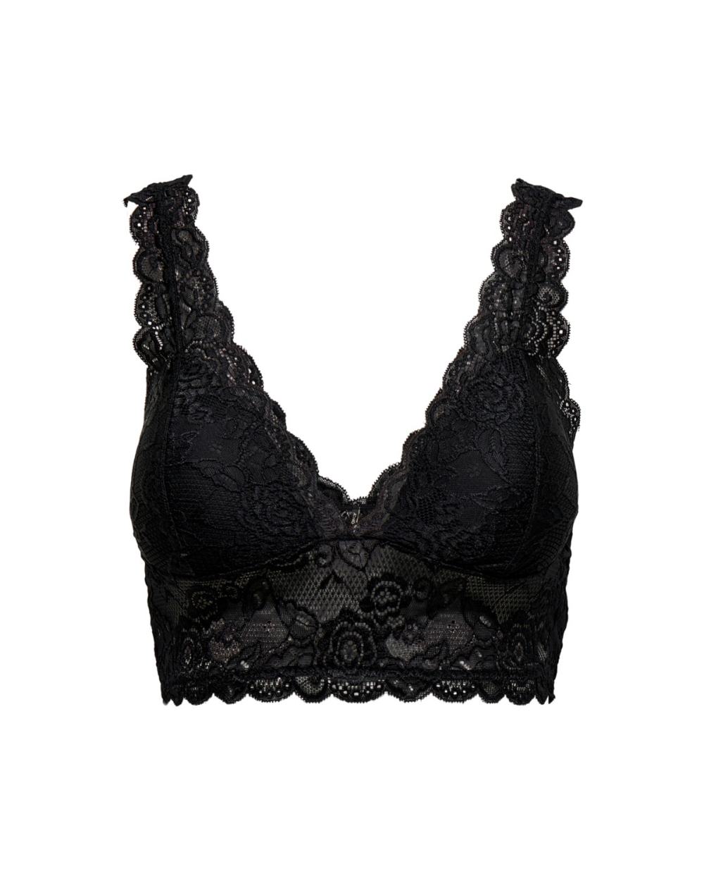 CHLOE LACE BRA ZWART
