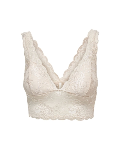 Only CHLOE LACE BRA NUDE