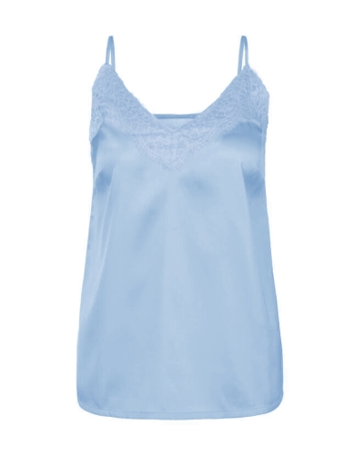 Gossip TOP MET KANT LOU BLAUW