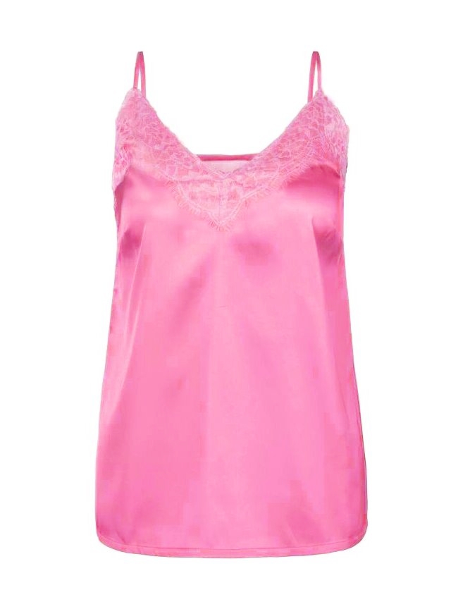 TOPJE MET KANT ROZE