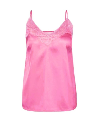 TOPJE MET KANT ROZE