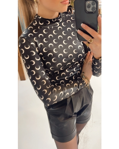MOON TOP ZWART