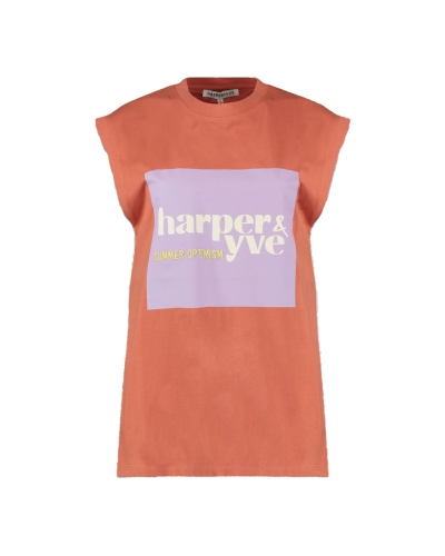 Harper & Yve HARPER & YVE Tops SS22F305 Oranje