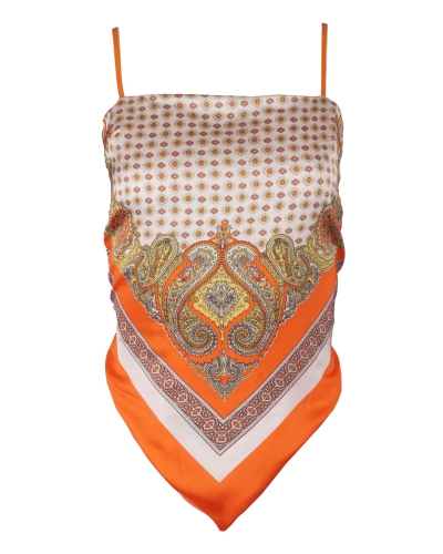 Gossip BANDANA TOP ORANJE