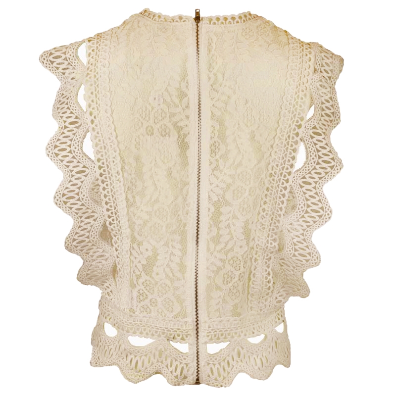 Gossip LACE TOP Beige