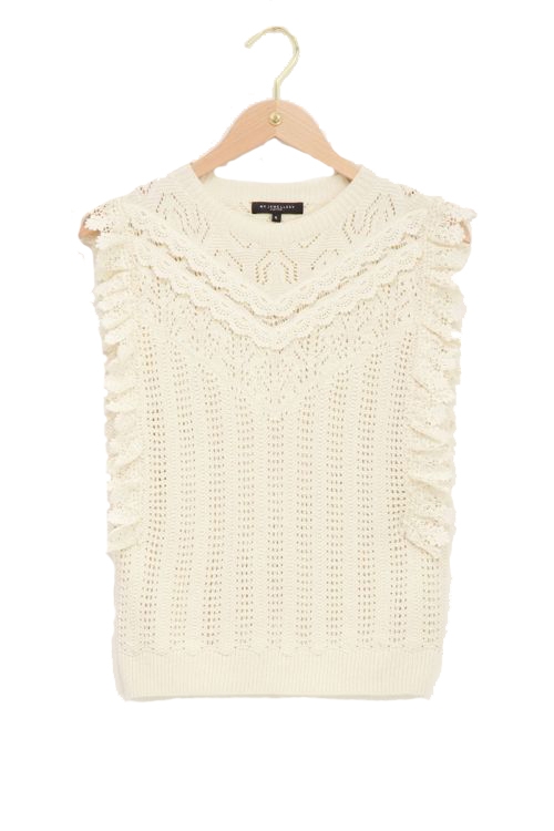 CHROCHET KNITTED TOP