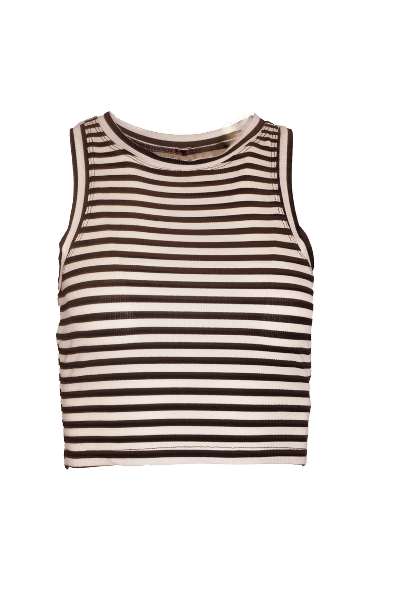 Gossip CROPPED TOP Zwart Combinatie
