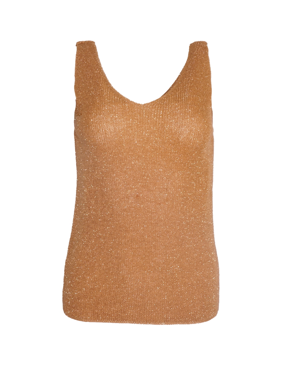 LUX LUREX TOP CAMEL