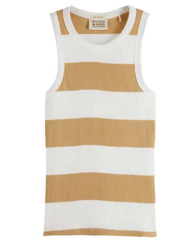 Scotch & Soda COTTON IN CONVERSION STRIPED RACER TOP