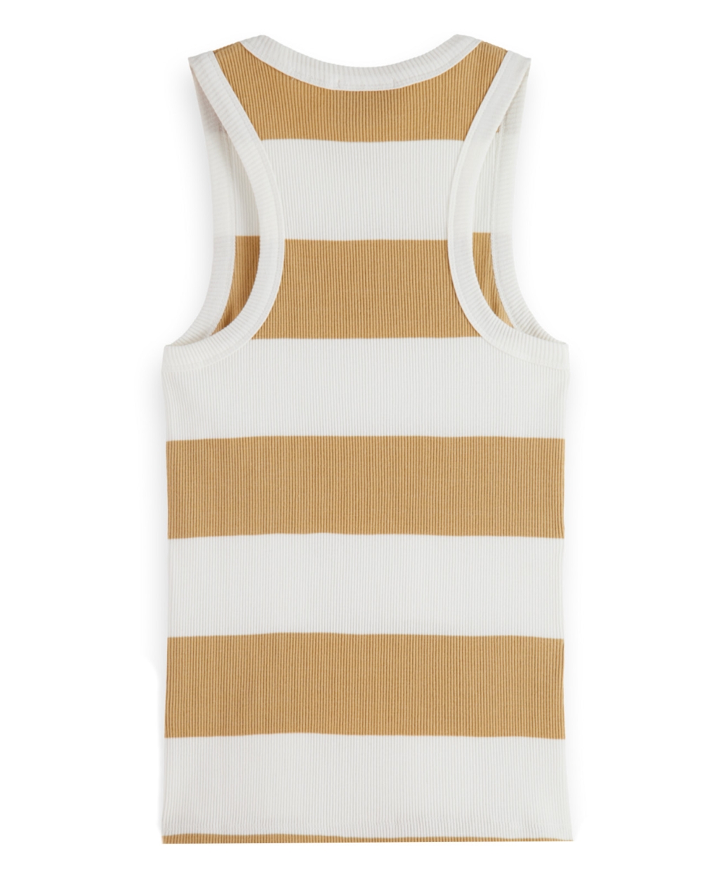 COTTON IN CONVERSION STRIPED RACER TOP