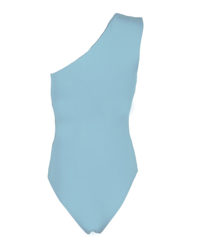 ONE SHOULDER BODY LICHTBLAUW 