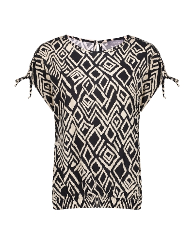 Geisha GEISHA TOP IKAT PRINT