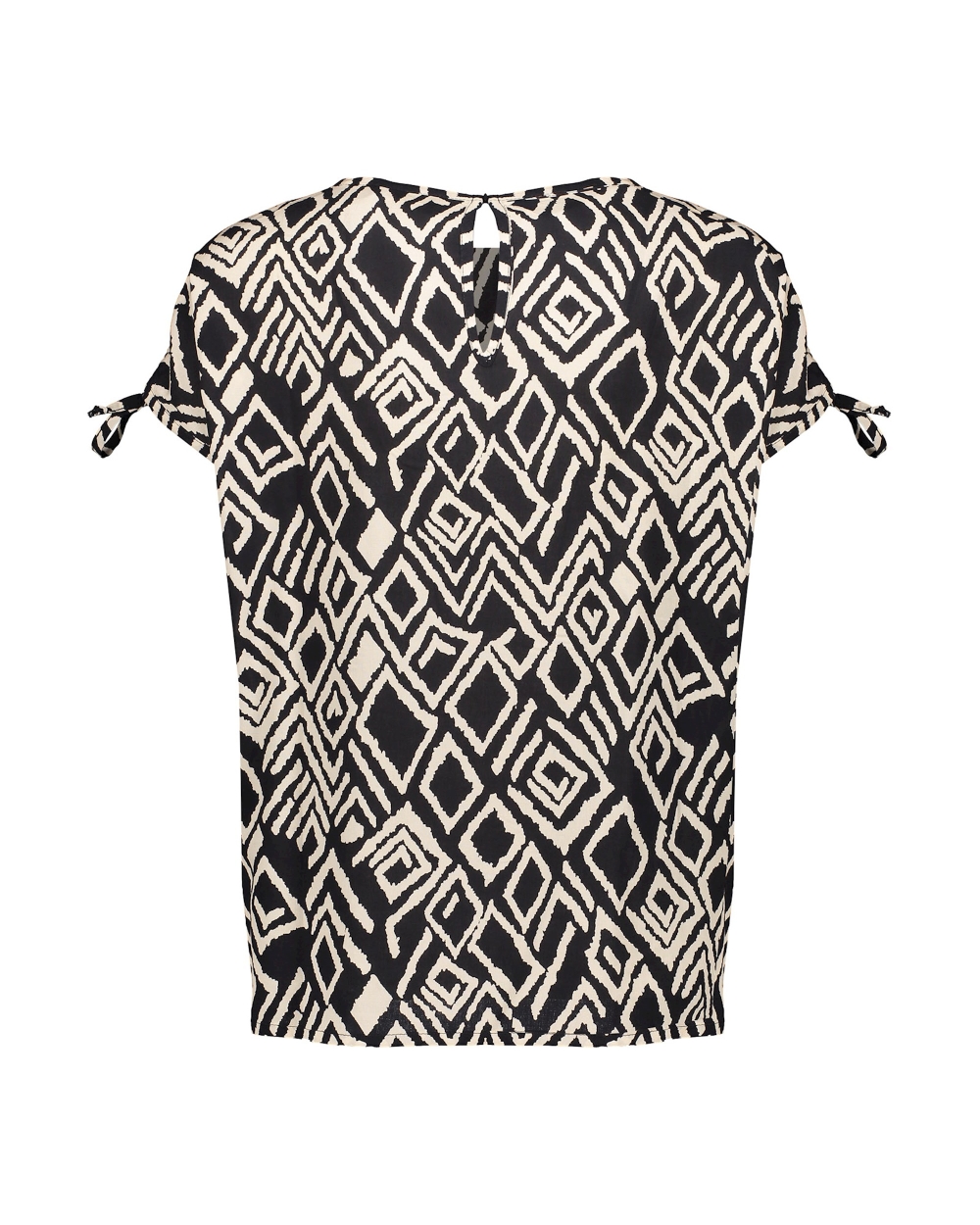 GEISHA TOP IKAT PRINT