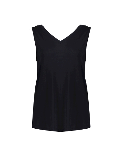 GEISHA SINGLET ZWART