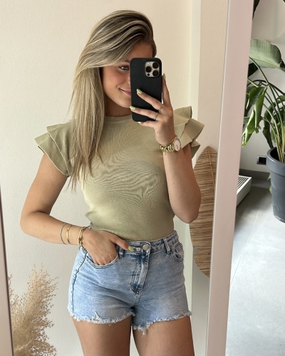 Gossip TOP SUZE GROEN 