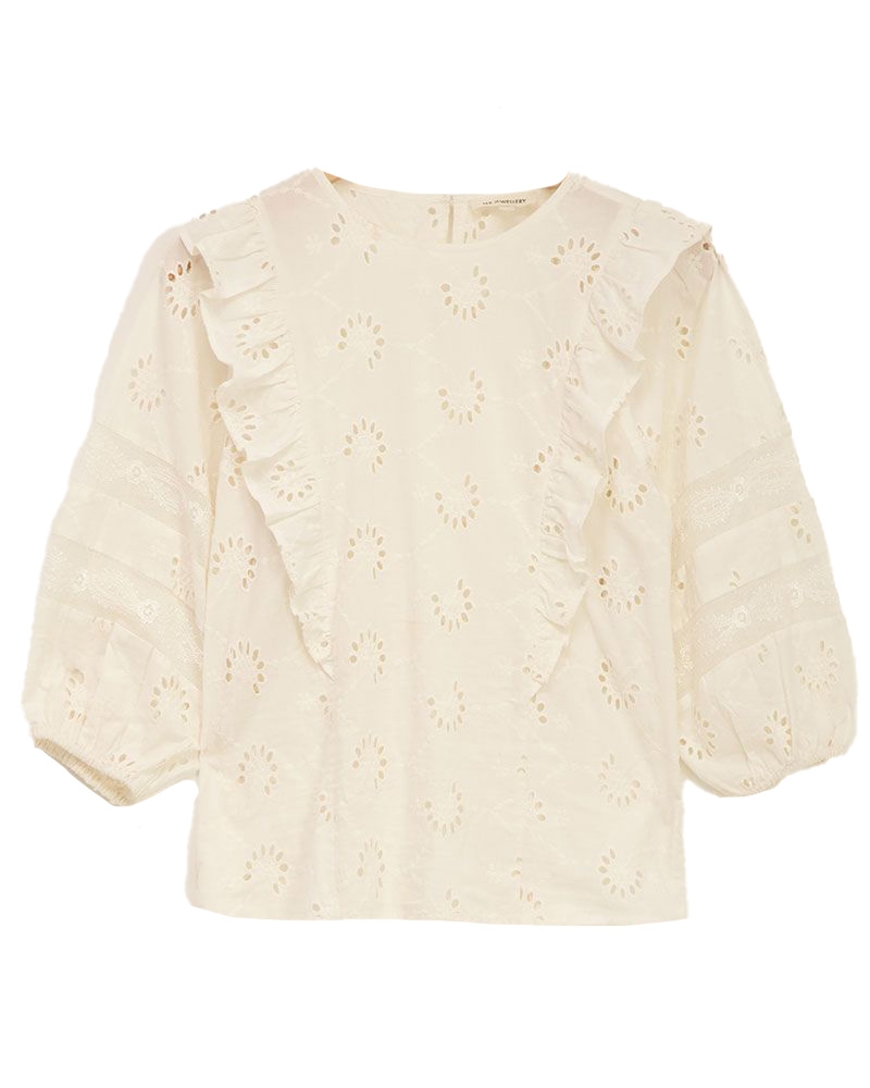 BLOUSE EMBROIDERY WIT 