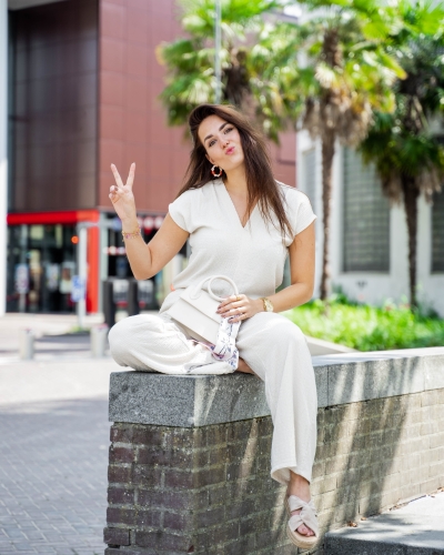 Gossip TOP ALICIA ECRU