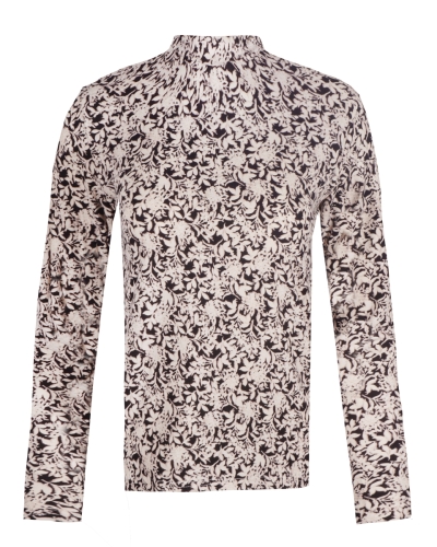 Gossip TOP DONNA BEIGE PRINT