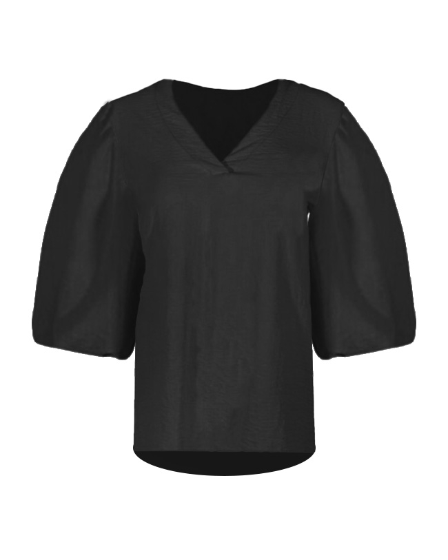 TOP MILA 3/4 MOUW ZWART