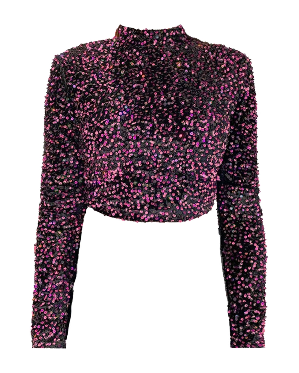GLITTER TOP SOOF ROZE