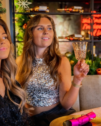 Gossip PAILLETTEN TOP FAY ZILVER