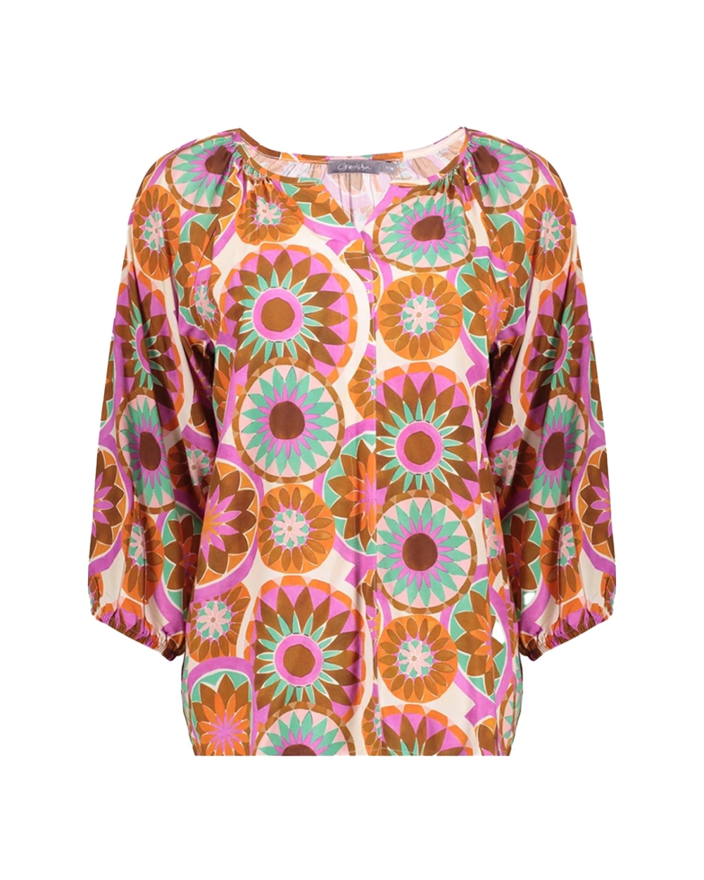 BLOUSE MET BLOEMENPRINT MULTI