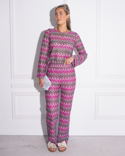 TOP MERRITH MISSONI ROZE